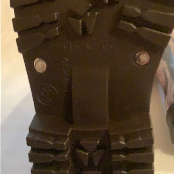 Never Worn - Furla Animal Print  Rain Boots - Picture 4 of 5